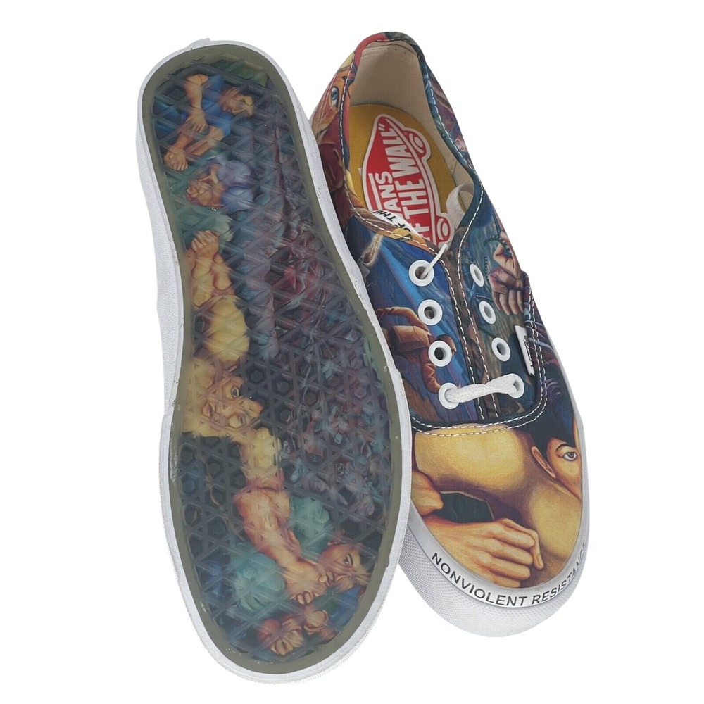 Vans Sneakers Authentic X MOCA Judy Baca Limited Edition Women 6.5 New
